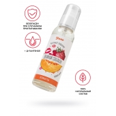 Съедобная гель-смазка Yovee «Двойной соблазн» с Д-пантенолом и вкусом клубники и дыни - 100 мл. - ToyFa - купить с доставкой в Северодвинске