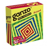 Микс-набор из 30 презервативов Ganzo Mixed - Ganzo - купить с доставкой в Северодвинске