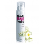Массажная хрустящая пенка Tickle My Body Monoi с ароматом моной - 150 мл. - Love to Love - купить с доставкой в Северодвинске