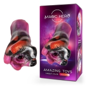 Разноцветный фантазийный мастурбатор - Bior toys - в Северодвинске купить с доставкой