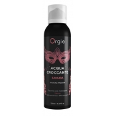 Хрустящая пенка для массажа Orgie Acqua Croccante Sakura с ароматом сакуры - 150 мл. - ORGIE - купить с доставкой в Северодвинске