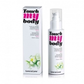Силиконовый лубрикант 2-в-1 Touch My Body с ароматом моной - 100 мл. - Love to Love - купить с доставкой в Северодвинске