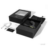 Чёрный перезаряжаемый стимулятор простаты Bruno Black - Lelo - в Северодвинске купить с доставкой