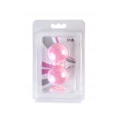 Розовые вагинальные шарики BI-BALLS - Toyfa Basic в Северодвинске Розовые вагинальные шарики BI-BALLS - Toyfa Basic