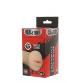 Нежный мастурбатор-ротик REALSTUFF 5INCH MASTURBATOR BJ - Dream Toys - в Северодвинске купить с доставкой