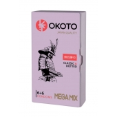 Презервативы OKOTO Mega Mix - 12 шт. - Sitabella - купить с доставкой в Северодвинске