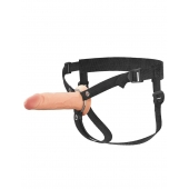 Полый страпон на ремнях 6’’ Hollow Silicone Strap-on - Pipedream - купить с доставкой в Северодвинске