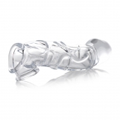 Прозрачная насадка для увеличения члена 2 Inch Clear Extender Sleeve - XR Brands - в Северодвинске купить с доставкой