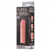 Фаллоудлинитель SUPER HERO Tempter - 16 см. - Lola Games - в Северодвинске купить с доставкой