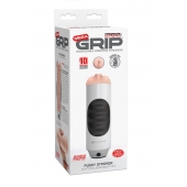 Мастурбатор-вагина Extreme Toyz Mega Grip Vibrating Stroker Mouth - Pipedream - в Северодвинске купить с доставкой