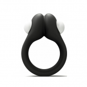 Черное эрекционное кольцо Zippy Vibrating Ring With Bullet - Adrien Lastic - в Северодвинске купить с доставкой