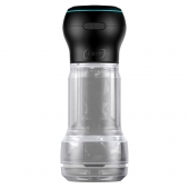 Набор PowerBlow   Feel Pocket Stroker Crystal: мастурбатор и интерактивная насадка - Kiiroo - в Северодвинске купить с доставкой
