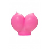 Розовая свеча «Сиськи» - 150 гр. - Pecado - купить с доставкой в Северодвинске