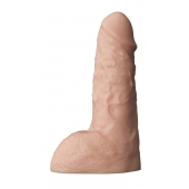 Телесный фаллоудлинитель с мошонкой Cock Next - 19 см. - LOVETOY (А-Полимер) - в Северодвинске купить с доставкой
