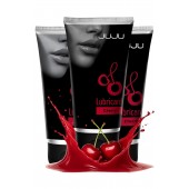 Набор из 3 съедобных лубрикантов JUJU со вкусом вишни - JuJu - купить с доставкой в Северодвинске