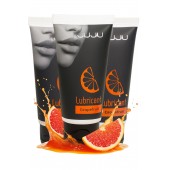Набор из 3 съедобных лубрикантов JUJU со вкусом грейпфрута - JuJu - купить с доставкой в Северодвинске