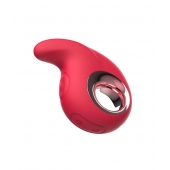 Красный клиторальный массажер с функцией постукивания - Secwell в Северодвинске Красный клиторальный массажер с функцией постукивания - Secwell