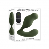 Вибромассажер простаты The Sergeant цвета хаки - Zero Tolerance - в Северодвинске купить с доставкой
