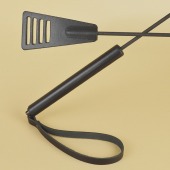 Черный кожаный стек «Сириус» - 60 см. - Sitabella - купить с доставкой в Северодвинске