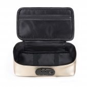 Золотистая сумочка для хранения игрушек Discreet Box - Dorcel - купить с доставкой в Северодвинске