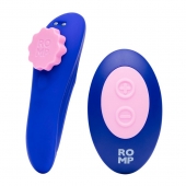 Синий вибратор в трусики с пультом ДУ Party - ROMP в Северодвинске Синий вибратор в трусики с пультом ДУ Party - ROMP