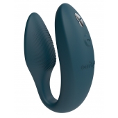 Зеленый вибратор для пар We-Vibe Sync 2 с пультом ДУ - We-vibe купить в Северодвинске с доставкой в Orgasmix.ru Зеленый вибратор для пар We-Vibe Sync 2 с пультом ДУ - We-vibe