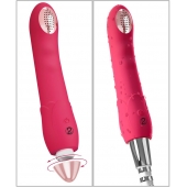 Малиновая насадка на душ с вибрацией Showers to orgasm - 20,1 см. - Orion - купить с доставкой в Северодвинске