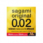 Презерватив увеличенного размера Sagami Original 0.02 XL-size - 1 шт. - Sagami - купить с доставкой в Северодвинске