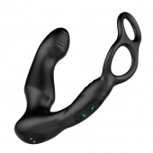 Черный двухмоторный массажер простаты Nexus Simul8 Wave Edition - Nexus Range - в Северодвинске купить с доставкой