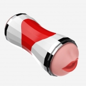 Двусторонний мастурбатор в колбе Power Grip Cup - вагина и ротик - Boys of Toys - в Северодвинске купить с доставкой