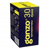 Ароматизированные презервативы Ganzo Juice - 30 шт. - Ganzo - купить с доставкой в Северодвинске