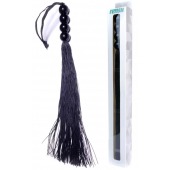 Черная силиконовая плеть - 37 см. - Boys of Toys - купить с доставкой в Северодвинске