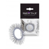 Круглое эрекционное кольцо с «ресничками» - Sextaz - в Северодвинске купить с доставкой