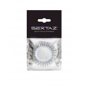 Круглое эрекционное кольцо с длинными «ресничками» - Sextaz - в Северодвинске купить с доставкой