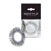 Круглое эрекционное кольцо с длинными «ресничками» - Sextaz - в Северодвинске купить с доставкой