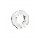 Прозрачное эрекционное кольцо в форме гайки - Sex Expert - в Северодвинске купить с доставкой