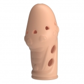 Телесная насадка на пенис Booker - 8 см. - Baile - в Северодвинске купить с доставкой