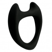 Черное эрекционное кольцо с рожками Wooomy Toro M - Adrien Lastic - в Северодвинске купить с доставкой