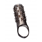 Дымчатая насадка на пенис с выпуклостями - 12 см. - Sex Expert - в Северодвинске купить с доставкой