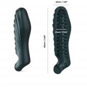 Серая силиконовая насадка на пенис с подхватом Manwan Ryzer - Manwan - в Северодвинске купить с доставкой