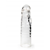 Прозрачная закрытая насадка на член - 15 см. - Sex Expert - в Северодвинске купить с доставкой