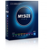 Презервативы MY.SIZE размер 72 - 3 шт. - My.Size - купить с доставкой в Северодвинске