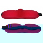 Красная глухая маска на резинке - Sitabella - купить с доставкой в Северодвинске