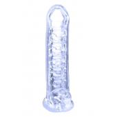 Прозрачная насадка-удлинитель Stretchy Touch - 18 см. - NMC - в Северодвинске купить с доставкой