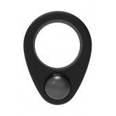 Черное эрекционное кольцо Cockring Single Weight - Dream Toys - в Северодвинске купить с доставкой