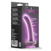 Фиолетовая насадка с гладкой поверхностью Surrender 4.75 Inch Beginner Pegging Dildo - 12 см. - Blush Novelties - купить с доставкой в Северодвинске