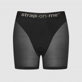 Трусики-шорты для фиксации насадок Strap-on-me Harness Lingerie Halo - size S - Strap-on-me - купить с доставкой в Северодвинске