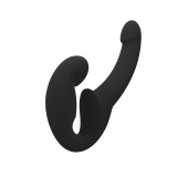 Черный безремневой страпон Share Lite - Fun Factory - купить с доставкой в Северодвинске