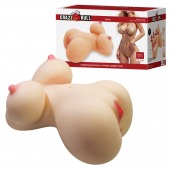 Телесный мастурбатор-торс Fiona - Baile - в Северодвинске купить с доставкой