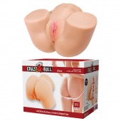 Телесный мастурбатор Olivia с 2 любовными отверстиями - Baile - в Северодвинске купить с доставкой